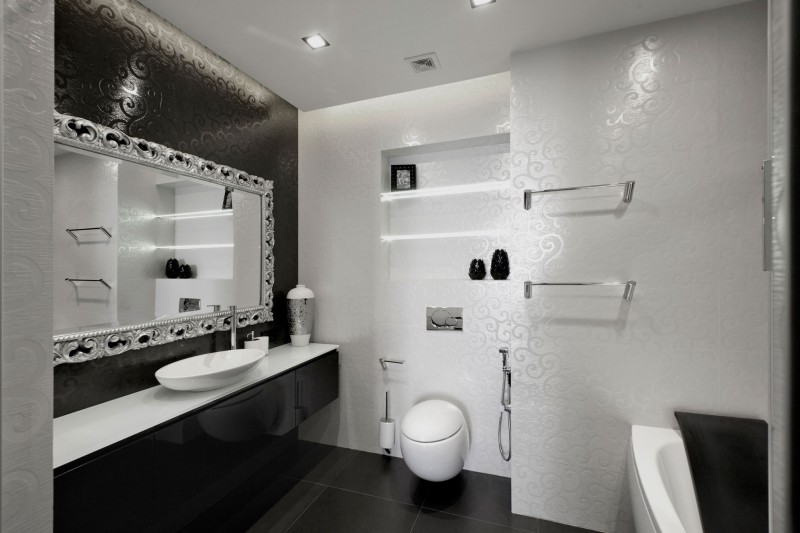 Project Begovaya: Stunningly Stylish Interiors In Striking Black And White