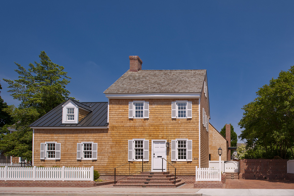 Restored Historic Home by Robert M. Gurney