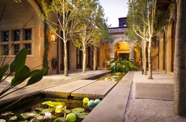 Rich And Tranquil Home Landscape