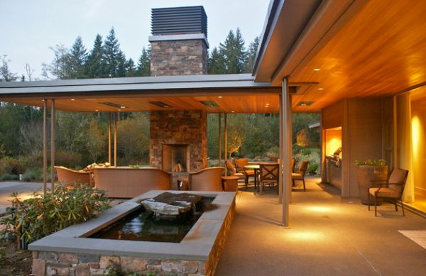 Rich And Tranquil Home Landscape