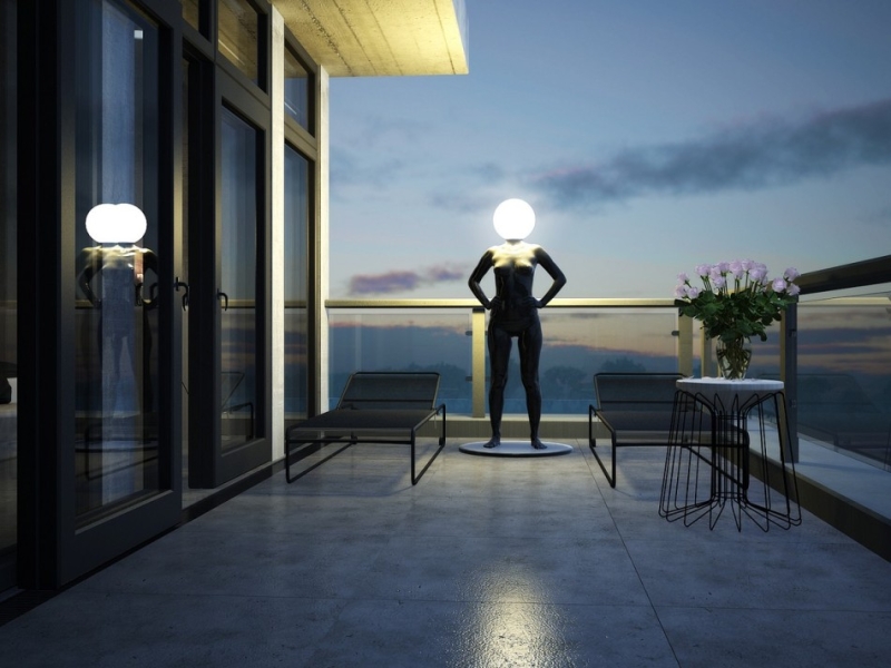 Roof Apartment in Kiev