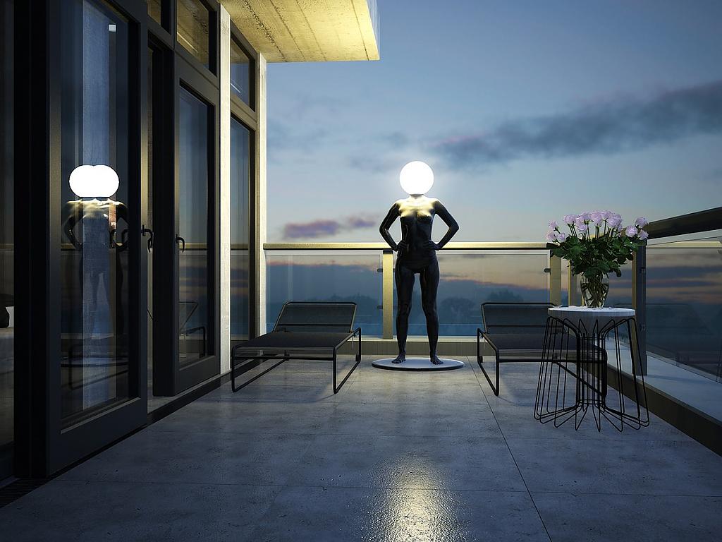 Roof Apartment in Kiev