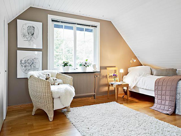 Attic Rooms Cleverly Making Use of All Available Space