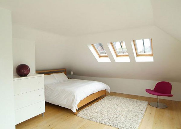 Attic Rooms Cleverly Making Use of All Available Space