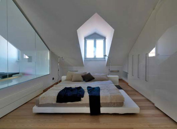Attic Rooms Cleverly Making Use of All Available Space
