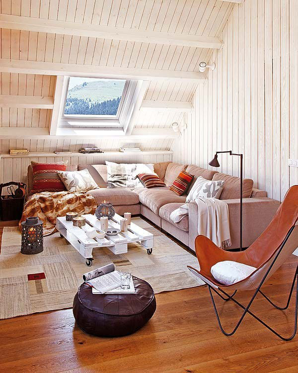 Attic Rooms Cleverly Making Use of All Available Space