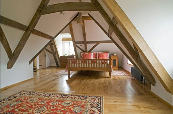 Attic Rooms Cleverly Making Use of All Available Space