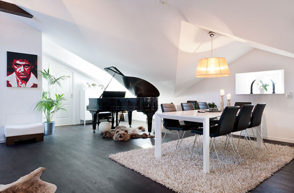 Attic Rooms Cleverly Making Use of All Available Space
