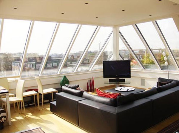 Attic Rooms Cleverly Making Use of All Available Space