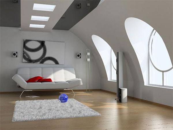 Attic Rooms Cleverly Making Use of All Available Space