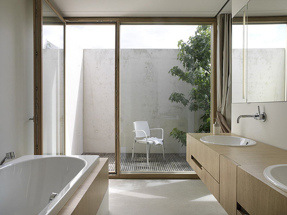 Slightly Inclined Modern House