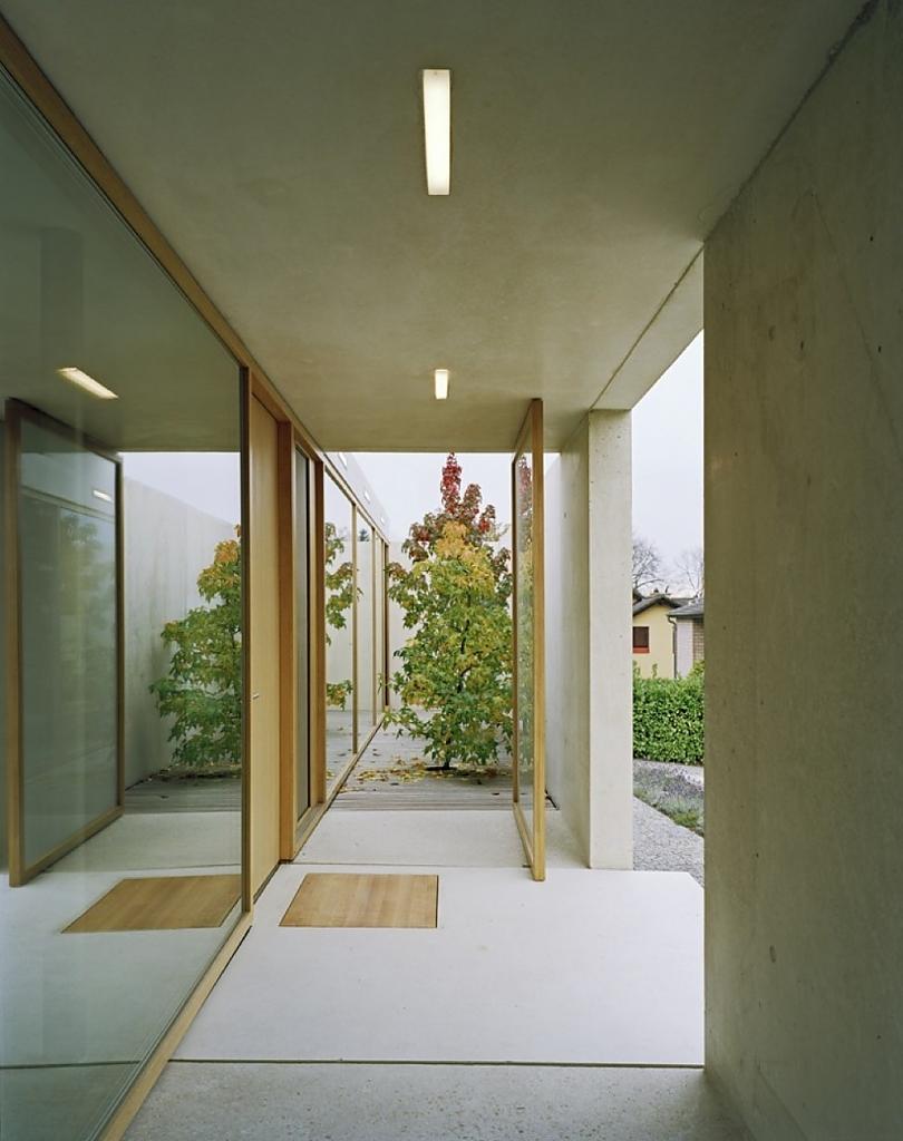 Slightly Inclined Modern House