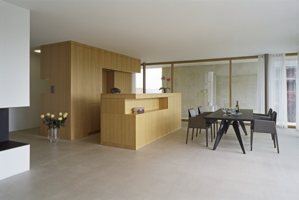 Slightly Inclined Modern House