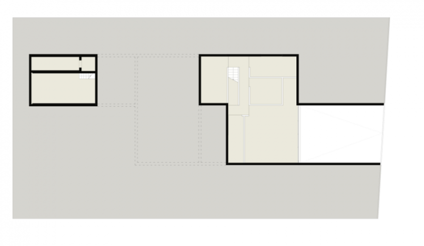 Slightly Inclined Modern House