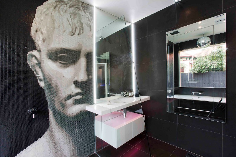 Small Modern Bathroom in Australia