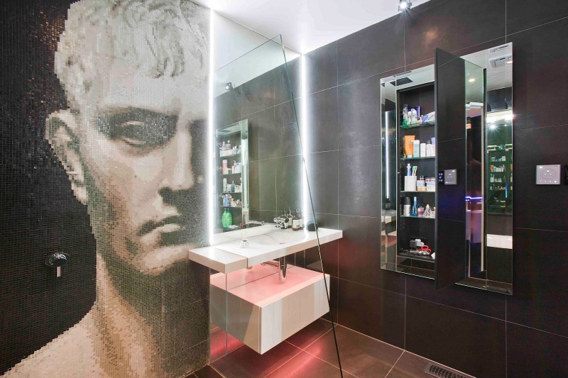 Small Modern Bathroom in Australia