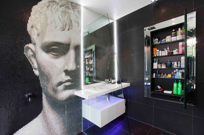 Small Modern Bathroom in Australia