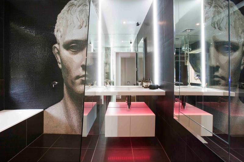 Small Modern Bathroom in Australia