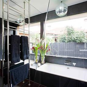 Small Modern Bathroom in Australia