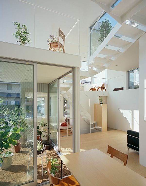 Stylish Stacked House Interiors