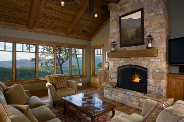 40 Stone Fireplace Designs From Classic to Contemporary Spaces