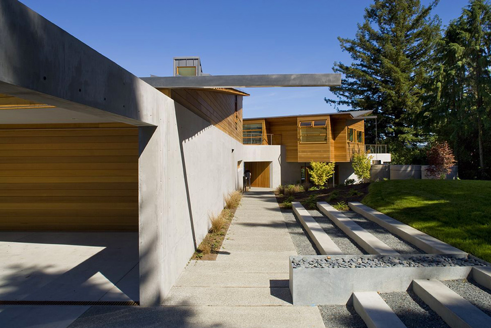 Роскошный двухуровневый особняк в Seattle Cedar Park House