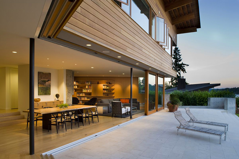 Роскошный двухуровневый особняк в Seattle Cedar Park House