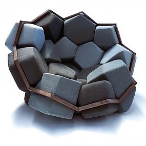 The Modular Quartz Armchair