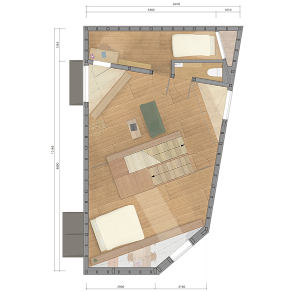 Three-Storey Compact Residence With Unusual Shape