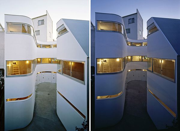 Japanese apartment shapes up to please bike enthusiasts