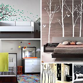 Tree Wall Decals Add Style & Sophistication to Your Home