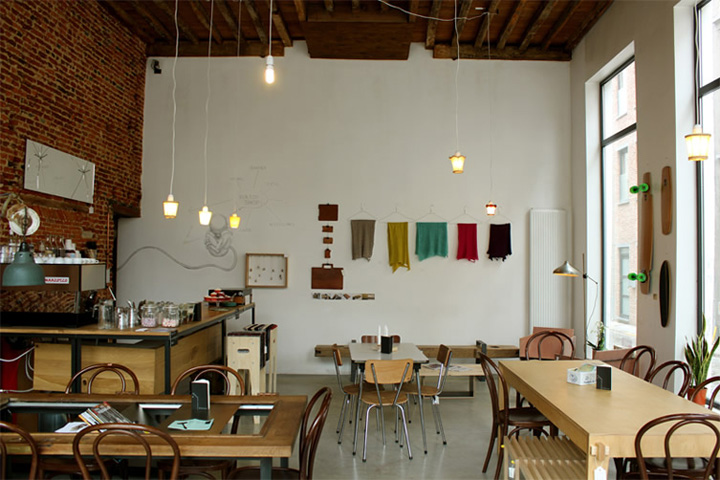Viktor café  gallery  workspace, Antwerp