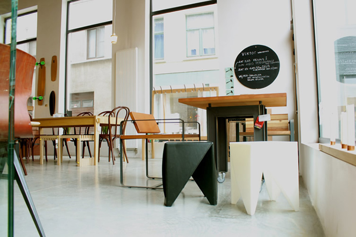 Viktor café  gallery  workspace, Antwerp