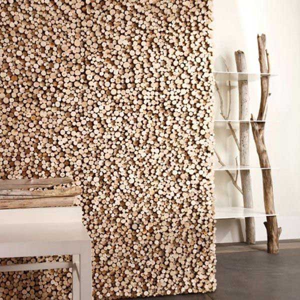 Walls of Wood for Modern Homes