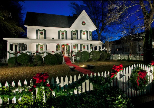 Home with Festive Holiday Decor