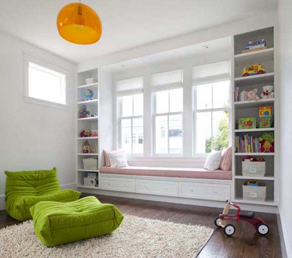 Cozy Window Seats and Bay Windows