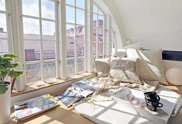 Cozy Window Seats and Bay Windows