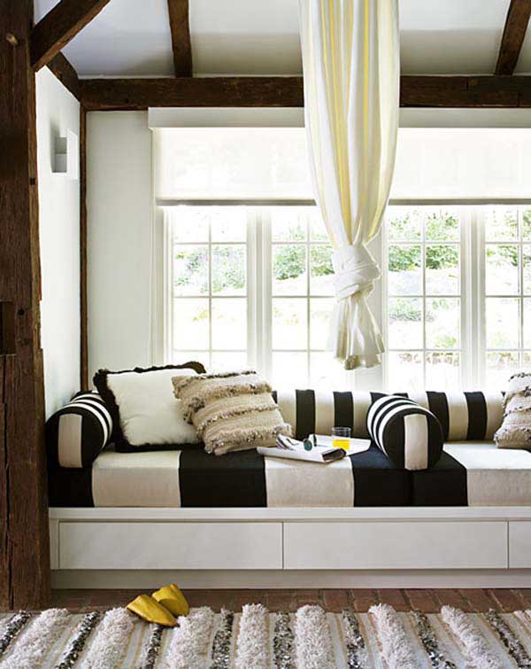 Cozy Window Seats and Bay Windows