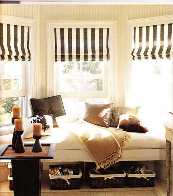 Cozy Window Seats and Bay Windows