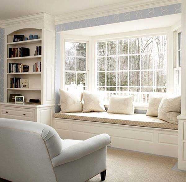 Cozy Window Seats and Bay Windows