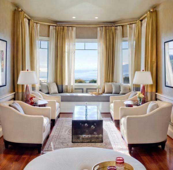 Cozy Window Seats and Bay Windows