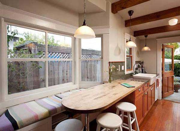 Cozy Window Seats and Bay Windows