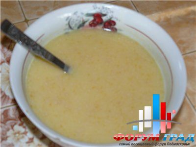 Гороховый суп пюре