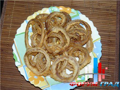 Лук в кляре