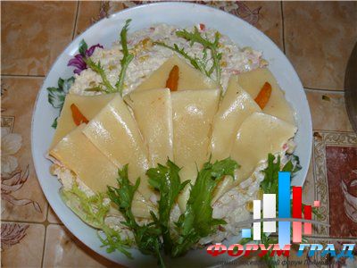 Салат "Каллы"