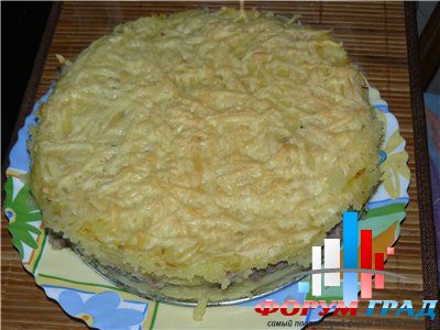 Картофельная запеканка.