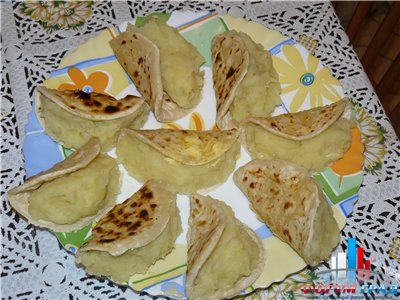 Кыстыбый с картофелем