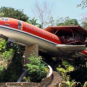 converted airplane