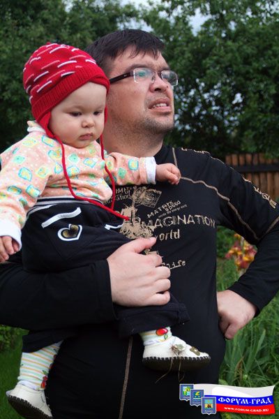 В гостях на даче