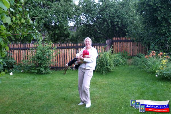 В гостях на даче